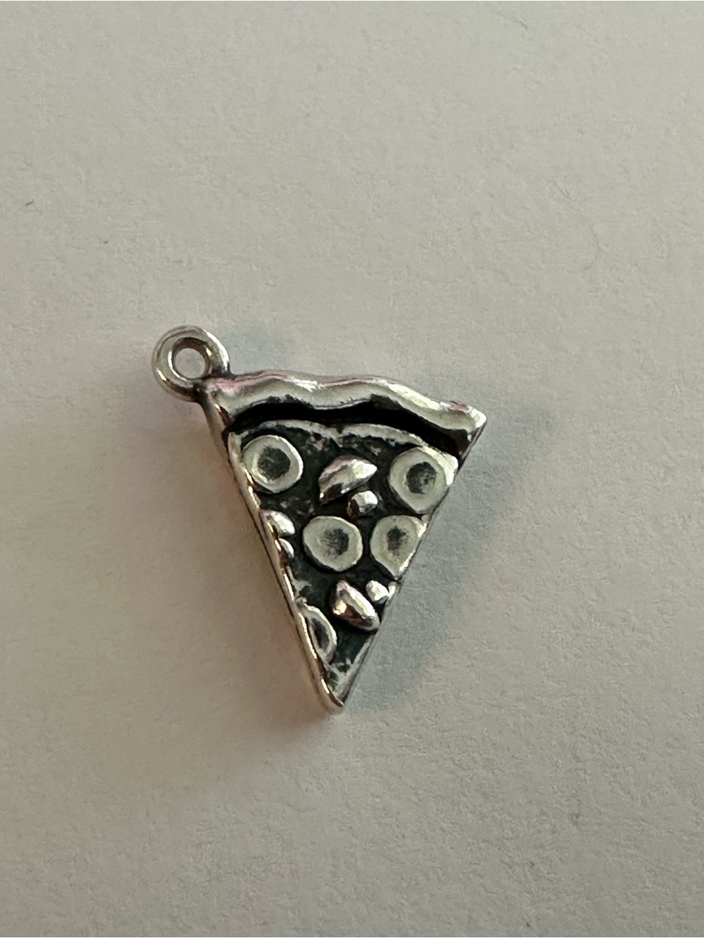 Retired James Avery 3D Pizza Slice Charm Pendant - Women Jewelry